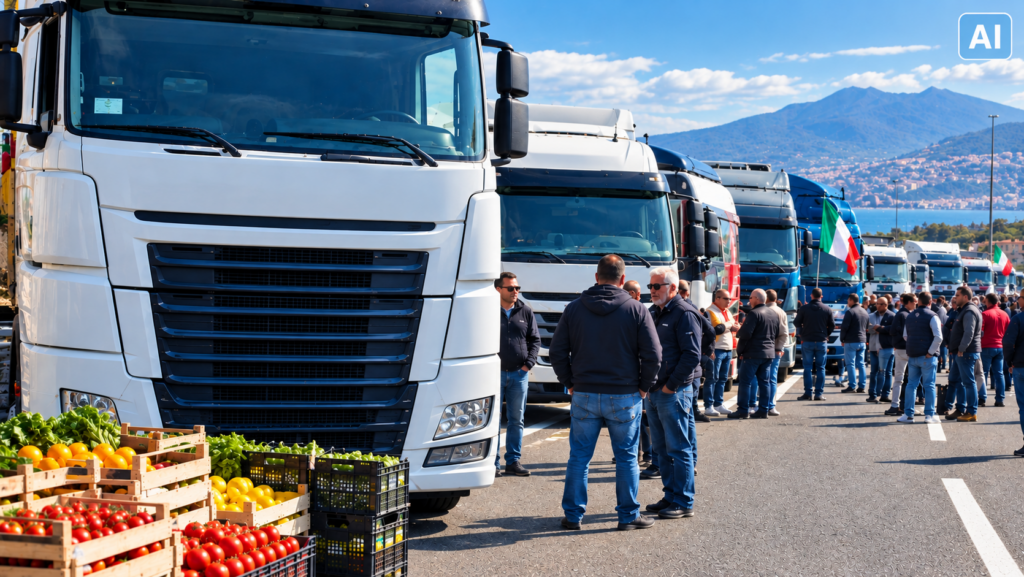 Serviranno giorni per smaltire gli arretrati e ricostituire le scorte. Nel Centro-Sud esposta una rete di 92mila negozi, 27mila ambulanti e 12mila distributori di carburante. Napoli e Bari tra le città più colpite. Le imprese della distribuzione alimentare accolgono con sollievo le notizie sulla ripartenza dei trasporti e sulla rimozione dei presidi a caselli e svincoli autostradali. Si attendono ora riscontri concreti sull’arrivo delle merci e sulla regolarità delle consegne: anche con l’effettiva ripresa dei flussi, serviranno giorni per riportare la normalità nei negozi. È quanto sottolinea Confesercenti, dopo giorni di difficoltà che hanno messo sotto pressione le imprese e il servizio ai cittadini. Fino a ieri quattro attività su dieci, tra quelle associate, segnalavano criticità negli approvvigionamenti. Quattro giorni di disagi che hanno compromesso la regolarità degli assortimenti e le opportunità di vendita, con conseguenze a effetto domino anche per le attività della ristorazione. La rete esposta alle ripercussioni dei blocchi è infatti molto ampia. Nelle regioni del Centro-Sud operano circa 92mila negozi alimentari in sede fissa, specializzati e non, grande distribuzione compresa. Tra questi, 11.500 negozi di ortofrutta e 4.500 pescherie: attività particolarmente vulnerabili, perché lavorano con prodotti deperibili e dipendono dalle consegne quotidiane. A questi si aggiungono 27mila ambulanti alimentari, di cui circa 13mila di ortofrutta e 12mila distributori di carburante. Napoli e Bari risultano tra le città più colpite dai disagi. Nel solo Comune di Napoli - dove fino a ieri era di fatto impossibile far rifornimento - operano 1.370 negozi di ortofrutta, 525 pescherie, 3.600 ristoranti e 710 distributori di carburante. A Bari si contano 440 negozi di ortofrutta, 240 pescherie, 1.300 ristoranti e 320 distributori. "Per recuperare la piena operatività occorrerà ricostituire le scorte e ripristinare la continuità delle forniture. Resta però il peso delle vendite mancate durante il fermo, un problema soprattutto per le pmi del retail, già alle prese con margini ridotti e rincari lungo la filiera", commenta Confesercenti. "L’elevato costo dei carburanti resta il nodo da affrontare, per gli autotrasportatori e per l’intero sistema distributivo. Le difficoltà di questi giorni stanno già alimentando tensioni sui prezzi, in particolare nell’ortofrutta: prolungare l’incertezza significherebbe aggravare le perdite lungo tutta la filiera del comparto distributivo delle attività di prossimità e trasferire ulteriori costi sulle famiglie".